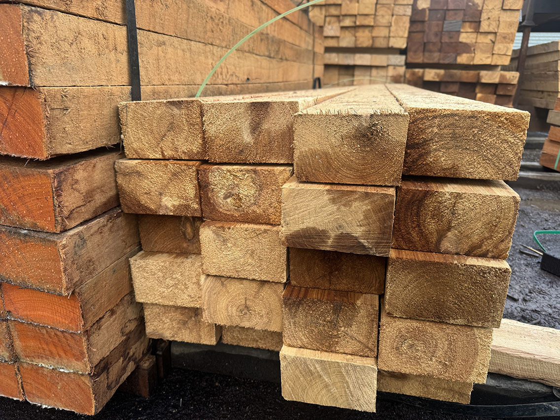 Cypress Pine Fence Posts 125x75 - Image 2