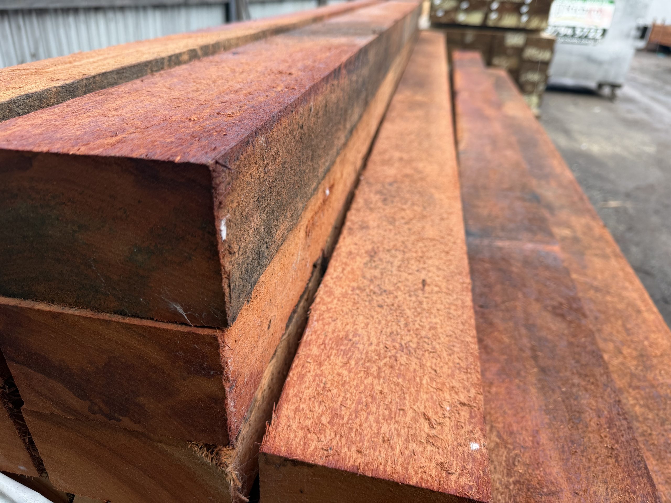 Redgum Fence Posts 125x75