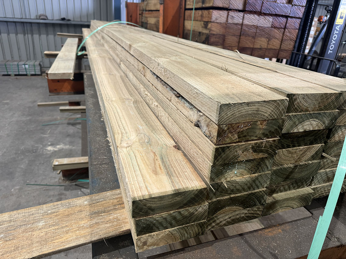 Treated Pine Fence Plinth 150x38