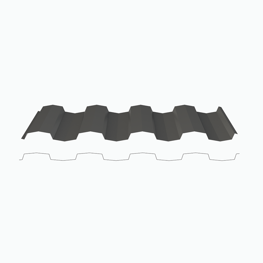 2090mm Colorbond Fence Sheet Metline